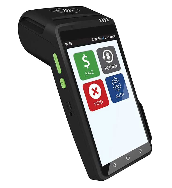 Dejavoo QD-Series Android mobile credit card terminal.